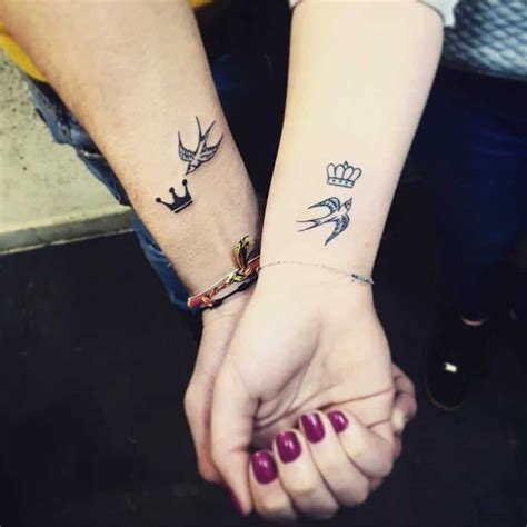 tatouage de couple|20 tatouages damour pour couple